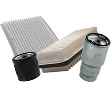 KIT 4 FILTRI TAGLIANDO PER TOYOTA YARIS 1.4 D-4D 55KW per telaio JTD_