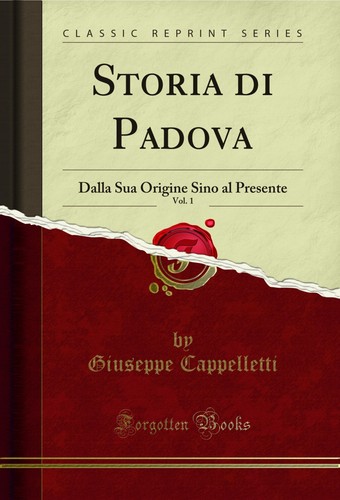 Storia padova vol 1 - di, vol.