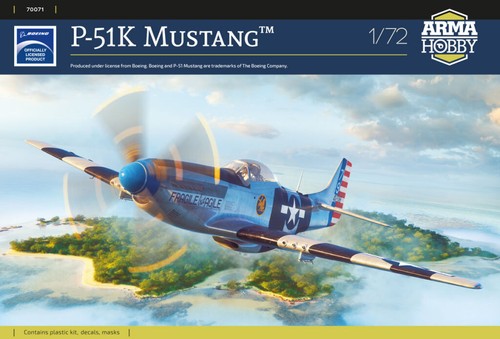 51k mustang 3 - p-51k, décos