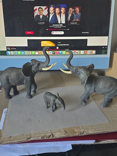 Famille elephants figurines - elephants, 3