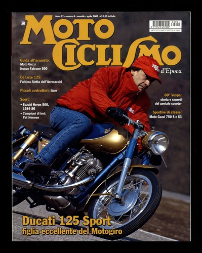 Rivista motociclismo epoca - rivista, d'epoca