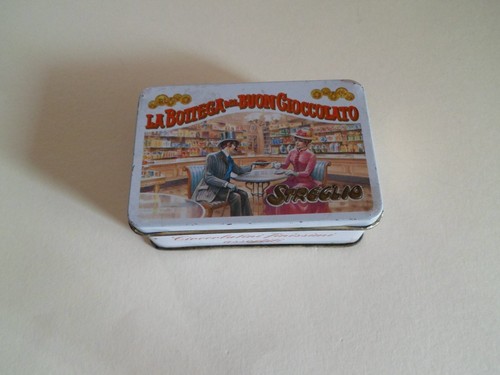 Piccola scatola latta vuota - piccola,