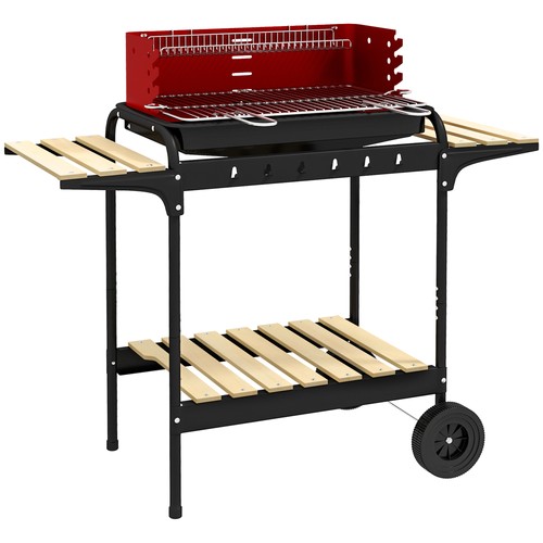 Outsunny carrello barbecue - outsunny,