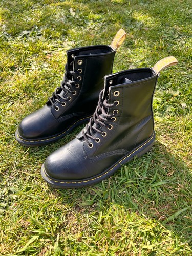 Stivali stringati martens - dr,