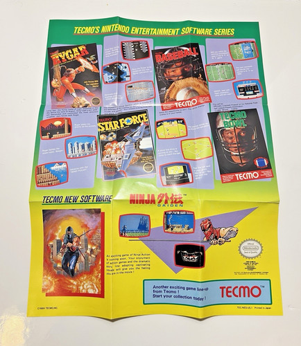 Vtg nes nintendo tecmo - nintendo,