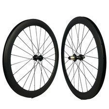 Set ruote freno a disco sei bulloni ruota in carbonio 35-88 mm clincher/tubolare bici da strada