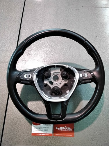Volante sterzo nero pelle - sterzo,
