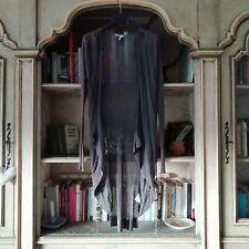 Maxicardigan Doralice Manila Grace asimmetrico cardigan soprabito marrone