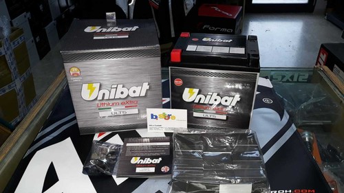 Batteria unibat litio lithium - unibat,