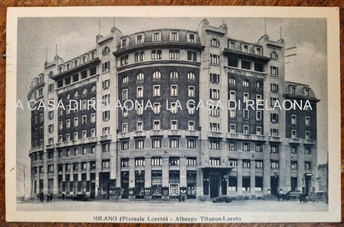 Cartolina milano piazzale - cartolina,