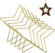 5 Pezzi Stella in Metallo Da