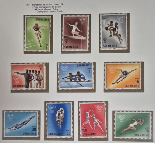 1964 san marino olimpiadi - olimpiadi, di