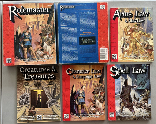 Rolemaster starter box - rolemaster,