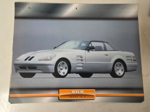 Bmw baur coupe carte - baur, tc