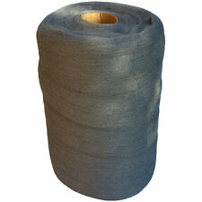 LANA ACCIAIO IN BOBINA DA KG 5 GRANA FINE TIPO AMERICANO PURA AL 100% RETINA 