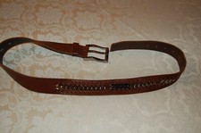 Bikkembergs, cintura in cuoio