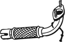 90 CV FLESSIBILE MARMITTA PER