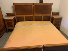 Camera da letto in noce stile liberty italiano dei primi del ‘900