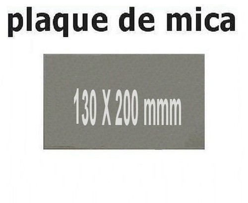 Plaque mica decouper - plaque, a