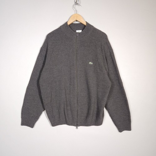 Cardigan vintage lacoste lana - lacoste,
