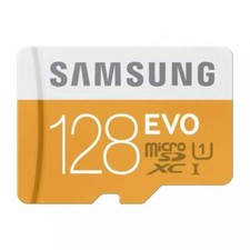 AUTENTICA SCHEDA DI MEMORIA SAMSUNG 128GB MICRO SDXC ALTA VELOCITÀ CLASSE 1 per CELLULARE