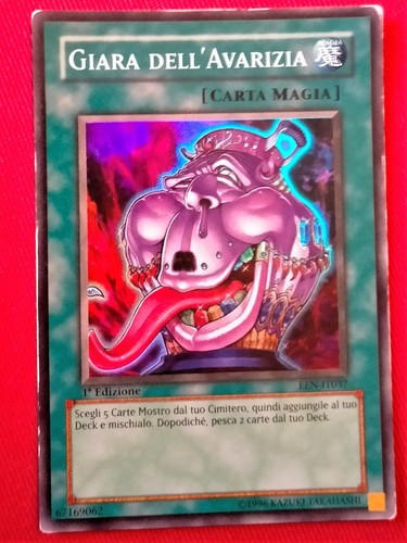 Yugioh giara dell avarizia - yugioh!,