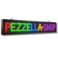 Insegna led 100x20cm scritta - 100x20cm,