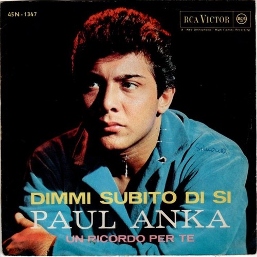 Paul anka dimmi subito - anka, di