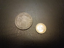 NAPOLI CARLO DI BORBONE PIASTRA 120 GRANA 1735 SEBETO FALSO D'EPOCA DA STUDIO