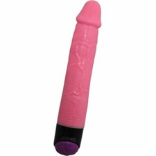 Fallo Vibratore ANALLERGICO Vaginale Anale Realistico Dildo Naturale Sex toy 23