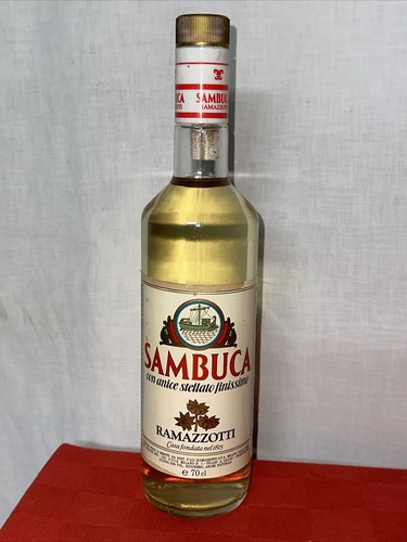 Vecchia bottiglia sambuca - vecchia,