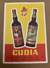 Marsala - Pubblicitaria/Commerciale Cudia - Vermouth Moscato