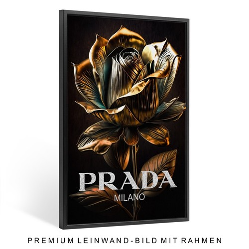 Quadro tela con cornice - su,