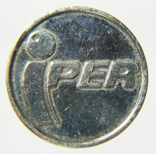 Gettone supermercato iper - gettone,