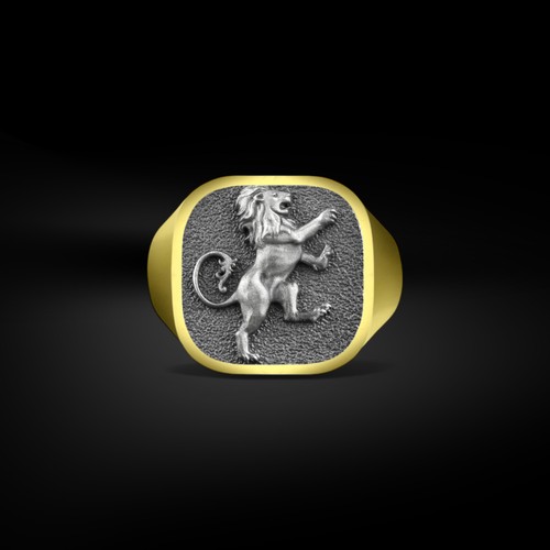Anello uomo argento - da,