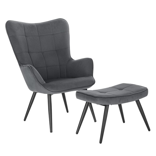 Poltrona imbottita con - imbottita, pouf