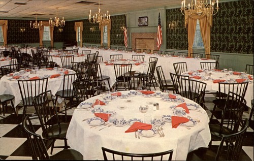 Cartolina interna ristorante