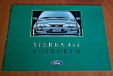 DEPLIANT CATALOGO FORD SIERRA COSWORTH 4x4  Brochure