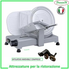 Affettatrice Lusso 25 GL RGV Affilatoio Amovibile - Lama 250 mm - 25 Centimetri