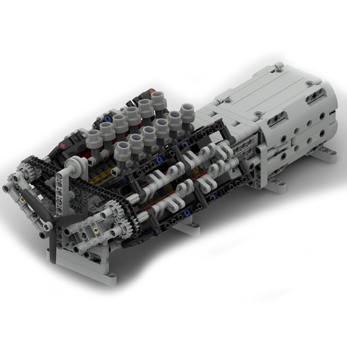 Moc motore v12 con albero - moc:, a