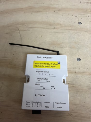 Lutron main rep radiora - lutron, rr-main-rep-wh