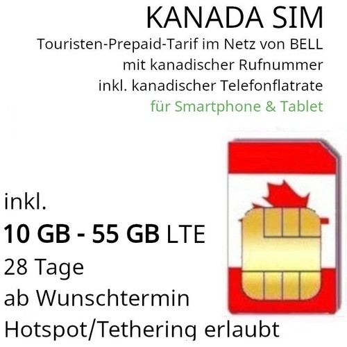 Sim canada 10gb - sim,
