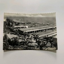 TORRE ANNUNZIATA OPLONTI MARINA GIARDINI E TERRAZZA ELIOTERAPICA CARTOLINA