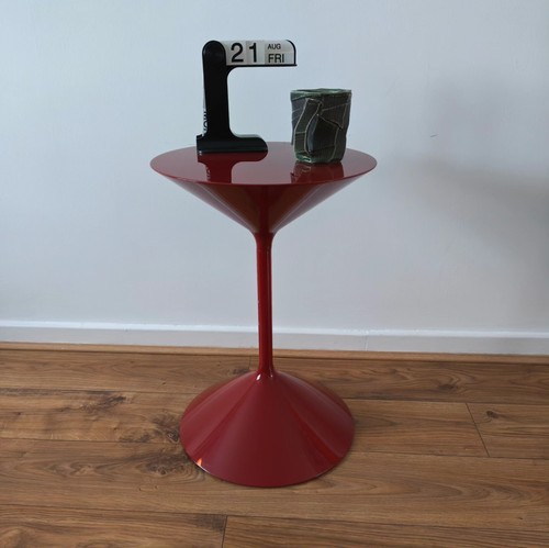 Tavolino zanotta tempo - tempo, rosso
