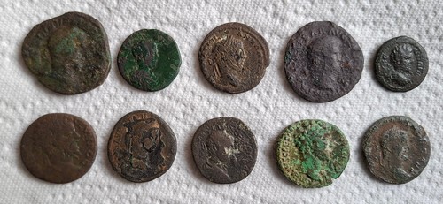 Lotto 10 monete - di,