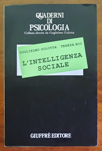 Intelligenza sociale di - sociale,