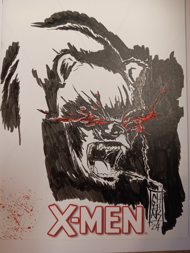 Demon bear arte originale - arte, su