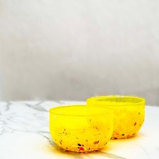 2 Coppette in vetro di Murano