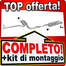 Scarico Completo per VW PASSAT B5 1.9 TDI 90CV Motore: AHU Marmitta