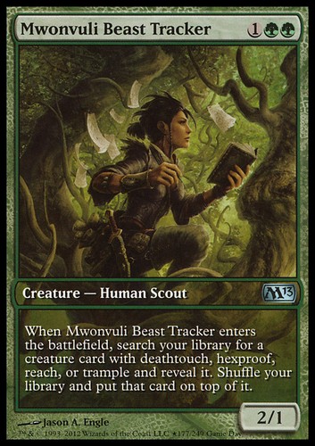 Mtg mwonvuli beast tracker - mtg,